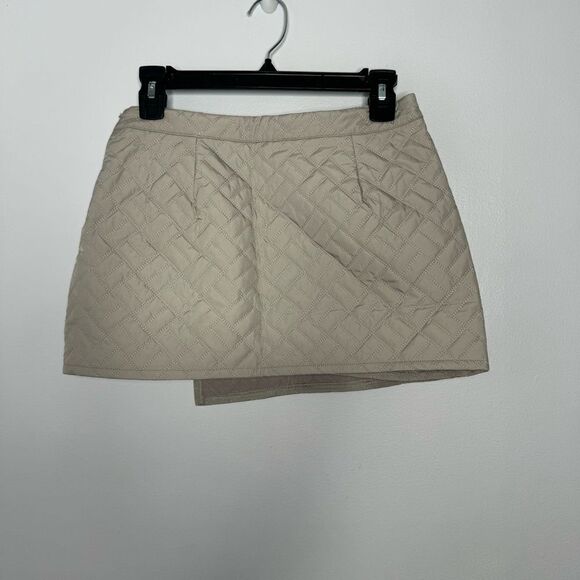 Princess Poly SUFFOLK QUILTED MINI SKIRT GREY - Picture 6 of 7